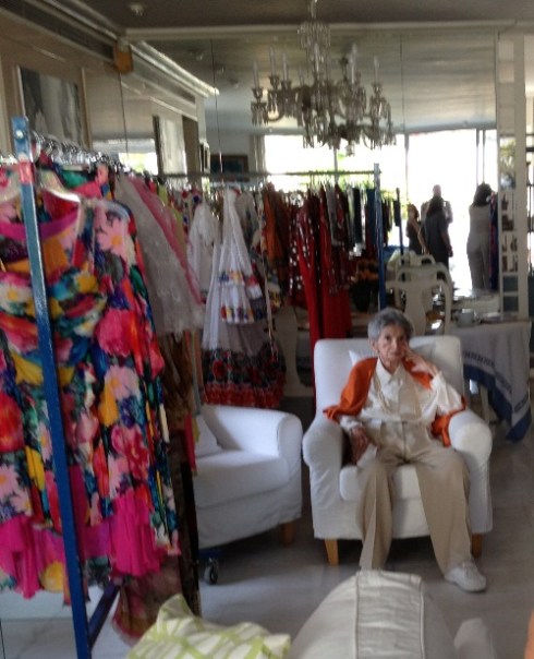 גב' גוטליב בביתה, בימיה האחרונים.