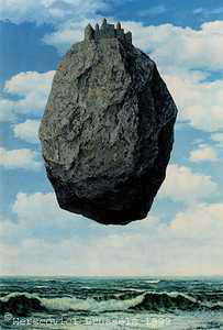 הסלע המרחף של רנה מגריט