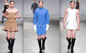 אופנה גברית בסגנון נשי